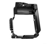R50V Cage For Canon R50 for v, Camera Cage With Cold Shoe Adapter | Cold Shoe Mounts, 1/4\" & 3/8\" Threads Ergonomic Silicone Grip, For Arca And Cold Shoe, Supports Vertical