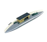 R590 OO Gauge Station Halt, Model Train Accessories for Adding Scenery, Dioramas, Woodland, Buildings and More to 00 Gauge Model Railway - 1:76 Scale,