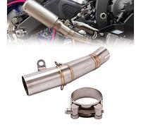 R6 2006-2019 Slip-on Exhaust Middle Link Pipe Escape Adapter 45mm 51mm 60mm Connect Central For Yamaha YZF