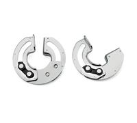 R6 Concealed Hinge Iron Galvanized Limit 90 Degree Rotary Door Hinge 1Pcs