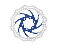 R6 Mtb Brake Disc 140 160 180MM Mountain Bike Hydraulic Mechanical Caliper Rotor For Bicycle Vtt Bmx Road(R6 140 blue)