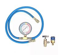 R600A Recharge Kit R134A Recharge Measuring Hose Can Tap Gauge Refrigerant Charging Pipe Air conditi