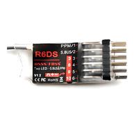 R6DS Receiver 2.4G 6CH PPM PWM SBUS Output Compatible for AT9 AT9S AT10 AT10II Transmitter Remote Control Car Remote Control Toy Parts