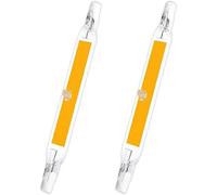 R7S 78mm 8W LED Bulb Pack Cool White 6000K 500lm Equivalent to J78 R7S 40W 50W Halogen Pencil R7S COB LED 78mm Slim