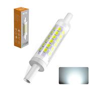 R7S LED 78mm bulbs, dimmable, 500lm, 5W LED Equivalent R7S 78 mm 45W Halogen bulbs, IC constant current bulb no strobe, AC100-230V (Color : Bianco freddo, Size : 78MM 1pcs)