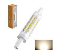 R7S LED 78mm bulbs, dimmable, 500lm, 5W LED Equivalent R7S 78 mm 45W Halogen bulbs, IC constant current bulb no strobe, AC100-230V (Color : Bianco naturale, Size : 78MM 1pcs)