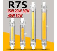 R7S LED Bulb 220V Halogen Replacement Energy Saving Light 15W-50W 360° Corn [EEK: A]