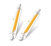 R7S LED Bulb 78mm, 10W R7S 78mm LED COB Light, Dimmable Warm White 3000K, Double Ended Reflector Bulb, 100W R7s Halogen Bulbs Replacement, 360°Beam Angle for Ceiling Floodlight Lamp, 2PCS