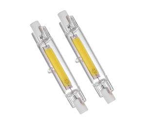 R7S LED Bulb 78mm Dimmable 20W, Equivalent to 100W 150W Halogen Bulb, 1000LM, Energy Saving R7S LED Light Bulbs 118mm 30W, 360° Wide Beam, AC 220-240V, No Twinkling,Warm Light,2PCS 78mm 20W