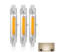 R7S LED Bulb 78mm Dimmable, LED R7S 78mm 15W Light Bulb, Equivalent J78 150W Halogen, 1500LM, Natural White 4000K, R7S COB Double Ended Reflector Linear Lamp for Ceiling Wall Lamp, 3 Pack