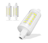 R7s LED Bulb 78mm, Non-dimmable Linear Bulbs, 10W 1000lm, Equivalent to 100W Halogen Lamp, for Floodlight, Security Light, Landscape Light and Work Light (Color : Cool White, Size : 2pcs)