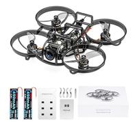 R8 ELRS Tiny Whoop Quadcopter, Ultralight 1S 80mm Micro FPV Drone BNF with 2 Batteries Fly12 Mins for FPV Freestyle Racing Indoor, Matrix G4 5IN1 FC, FOV160°, 0802 20000KV Brushless Motor