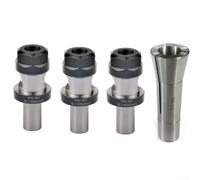 R8 ER20 Collet Chuck Set, 3PCS, for TTS Tool Holder, 3/4 Diameter, High Precision