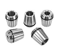 R8-ER40 Collet Chuck Set with R8 Shank Collet Holder 15pcs Precision ER40 Collets for CNC Milling Machines