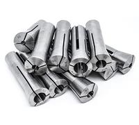R8 Round Spring Collet Set (11PC 1/8-3/4 x 1/16 THS)