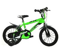 R88 14" Kids Bike - Green Dino Bikes Green One Size