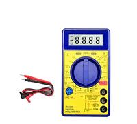 R9400 Digital Multimeter, Automatic Range Electrical Tester for DC/AC Voltage, Current, Resistance, Diode, Transistor with Data Hold, Compact Portable Design for Electricians, 126x70x26mm, Yellow