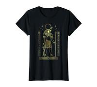 Ra Ancient Egypt Sun God Egyptian Myth History Archeology Value Graphic T-Shirt, Women, Black, XS