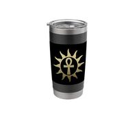 Ra Ancient Egyptian God Sun God Ankh Stainless Steel Insulated Tumbler