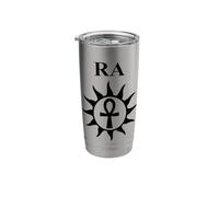 Ra Ancient Egyptian God Sun God Ankh Stainless Steel Insulated Tumbler