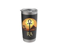 Ra Egyptian Sun God Ankh of Ra Stainless Steel Insulated Tumbler