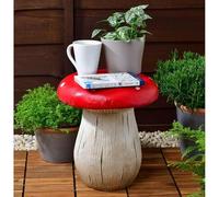 RA Home store® Just In Time For Summer With This Gorgeous Solid Plant Stand, Beautiful Addition To Your Garden (Toadstool)