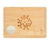 RA-HOMESTORE® Bee Happy Wooden Chopping Board Charming Wooden Chopping Board Looks Beautiful in Any Kitchen.