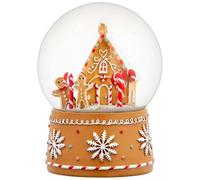 RA-HOMESTORE® Gingerbread House Snow Globe Transport yourself into the delicious and delightful world of this Gingerbread House Snow Globe Magic in a glass ball.