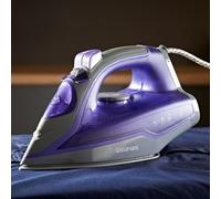 RA-HOMESTORE® Goodmans Pro Steam non-stick ceramic Iron Features: Power: 2400W Ceramic Soleplate 30g Continuous Steam Auto-steam Technology 280ml Water Tank Anti-drip Feature Anti-calc Function