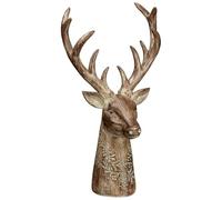 RA-HOMESTORE New Christmas Wooden Stag Head