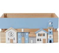 RA-HOMESTORE® New Coastal Storage Box Provides Ample Space for Storing Various Items, from Accessories to Small Keepsakes, Making it A Lovely Addition to Your Coastal-Themed Decor - Blue