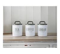 RA-HOMESTORE® New Elegant Retro Tea - Coffee - Sugar Set 3pc - Grey