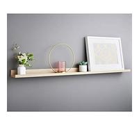RA-HOMESTORE New Elegant Subtle Lokken Photo Shelf 120cm - Oak