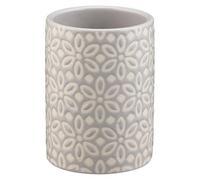 RA-HOMESTORE® New Embossed Stone Toothbrush Holder, Tumbler, Soap Dish, Soap Dispenser, Lovely Bathroom Accessories To Select From, Match It With Your Bathroom Decor (Tumbler)
