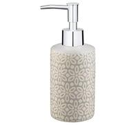 RA-HOMESTORE® New Embossed Stone Toothbrush Holder, Tumbler, Soap Dish, Soap Dispenser, Lovely Bathroom Accessories To Select From, Match It With Your Bathroom Decor (Soap Dispenser)
