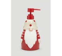 RA-HOMESTORE® New Festive Ceramic Christmas Santa Gnome Soap Dispenser (19cm x 9cm)