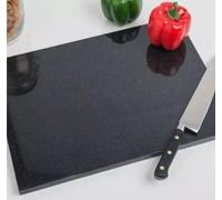 RA-HOMESTORE® New Large Black Granite Chopping Board Kitchen Work Top Surface Protector, Avoid Getting Unwanted Scratches and Stains On Your Worktops, Perfect for Chopping.