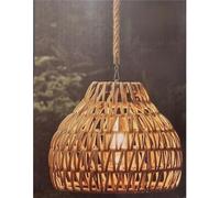 RA-HOMESTORE® New Solar Powered LED Natural Hanging Lights, Crafted from Durable Metal and Wicker, Ensures A Soft, Ambient Glow, Perfect for Creating A Cosy Atmosphere in Your Outdoor Areas.