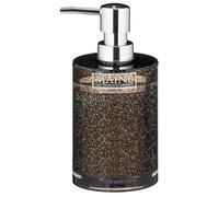 RA-HOMESTORE® Stunning Maine New England Soap Dispenser Bathroom Sink Hand Pump Washing Up Liquid Soap Dispenser - Black Glitter