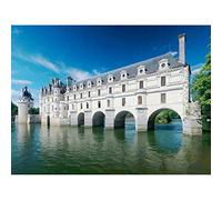 Ra-smit Panorama Chateau Chenonceau France Photo Art Print Canvas Premium Wall Decor Poster Mural