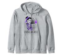 RA WARRIOR IS UNBREAKABLE T SHIRT Zip Hoodie