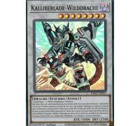 RA01-DE033 - Calliberlade-Wilddrache - Ultra Rare - 1st Edition - German - 25th Anniversary Rarity Collection - with MZTCG Shipping Protection