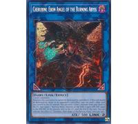 RA01-EN042 Cherubini, Ebon Angel of the Burning Abyss (Secret Rare)