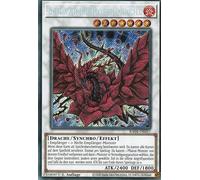 RA04-DE057 - Black Rose Dragon - Secret Rare - German - 1st Edition - Quarter Century Stampede - With MZTCG Shipping Protection Yugioh