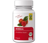 Raab Acerola Bio 80 Capsules 500 mg