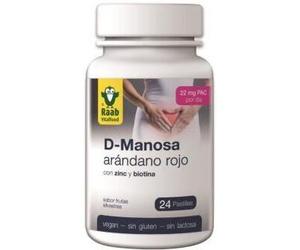 Raab Vitalfood D-Mannose - Cranberry 24 Tablets