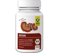 Raab Vitalfood Reishi 80 Capsules Bio Sg Vegan