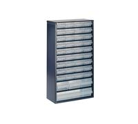 Raaco 1240-123 Metal Cabinet 40 Drawer Multi Colour (One Size)