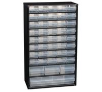 Raaco Mixed Bag Of 'Cabinet Drawer' Dividers in Black raaco Black