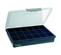 Raaco 136167" Assorter PSC 5-18" Compartment Box, Blue/Transparent